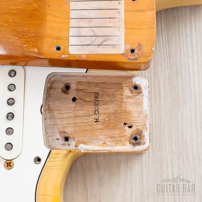 1987 Fender Custom Shop American Vintage '62 Stratocaster Blonde Mary Kaye w/ Gold Hardware, Case image 19