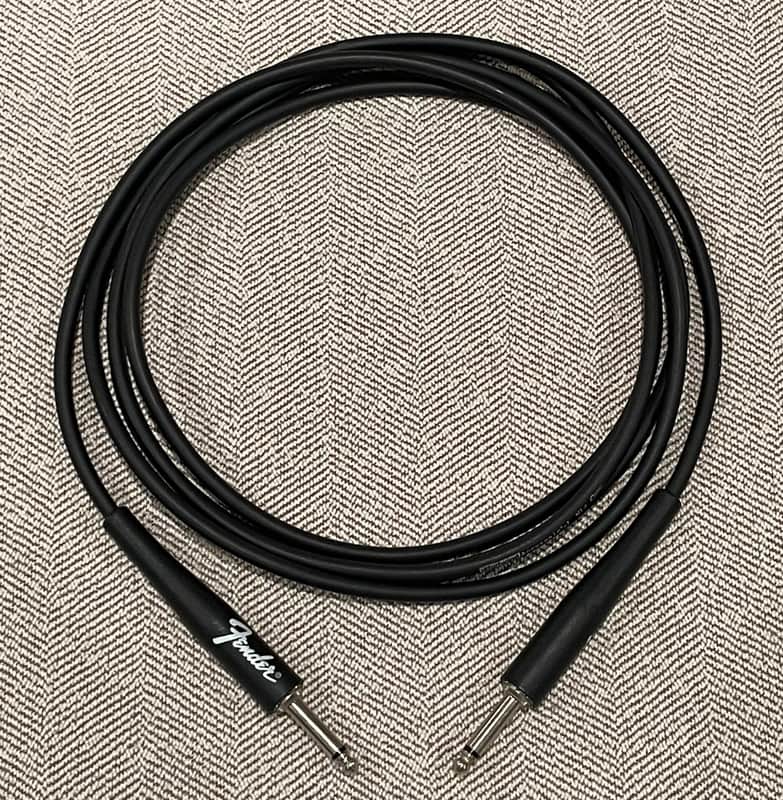 Fender Whirlwind Accusonic Hi-Z Instrument Cable (10’ ft) Straight Plugs image 1