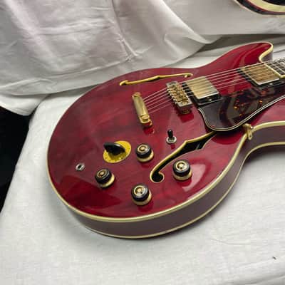 Ibanez SA-400CH SA-400 CH Semi-Hollowbody Guitar with Case - MIJ Made In Japan 1979 - Cherry image 7