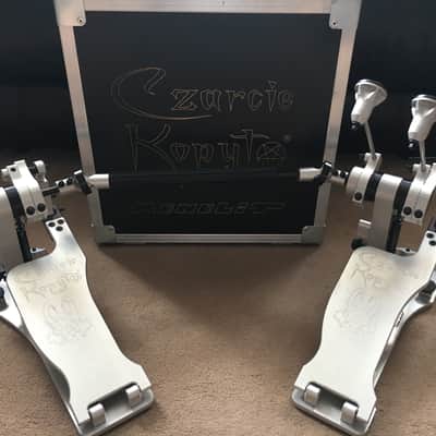 Czarcie Kopyto Double Pedal Nov 17 Titanium and Black image 1