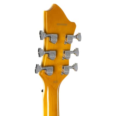 Hagstrom Super Viking Dandy Dandelion Flame - Semi Acoustic Guitar image 5