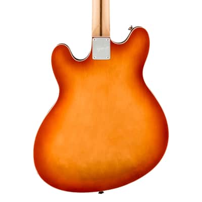 Fender Squier Affinity Series Starcaster Deluxe - Sienna Sunburst image 3