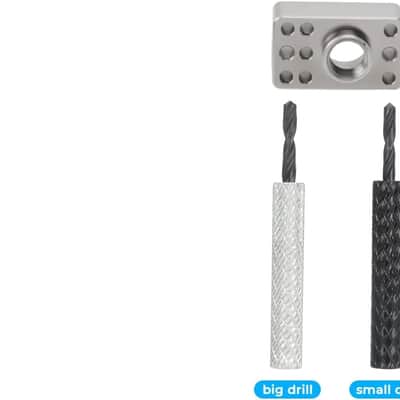 Guitar Tuner Stainless Steel for Pin-Mount 6 Machine Heads - Compatible with Fender Stratocaster/Telecaster & Squier Electric Guitars image 3
