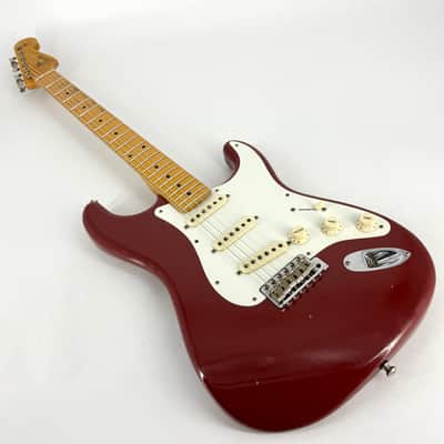 2018 Fender Custom Shop Postmodern Journeyman Relic Stratocaster – Cimarron Red image 12