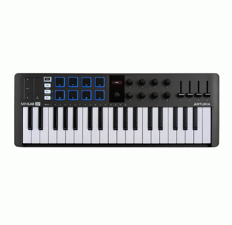 Arturia Minilab 37 Note Keyboard - Black image 1