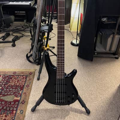 Ibanez SR885 Made In Japan MIJ 1996 Bass Guitar Black image 1
