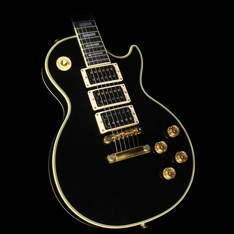 Gibson Custom Shop Peter Frampton 1954 Les Paul Custom Ebony image 3