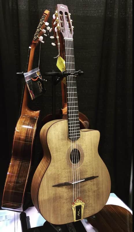 Manuel Rodriguez Maccaferri NAMM Show Gypsy Jazz Guitar image 1