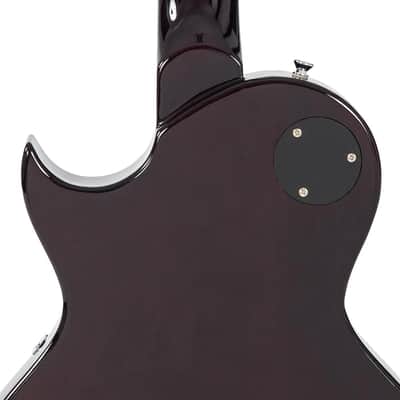 Vintage V100NBTSB Reissued Unbound Tobacco Sunburst image 7
