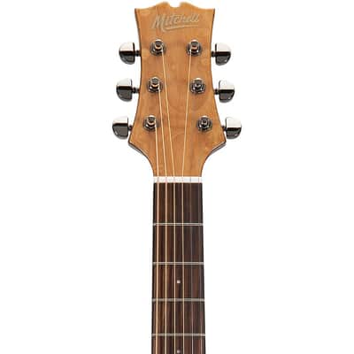 Mitchell MX430QAB Exotic Series Acoustic-Electric Guitar - image 5