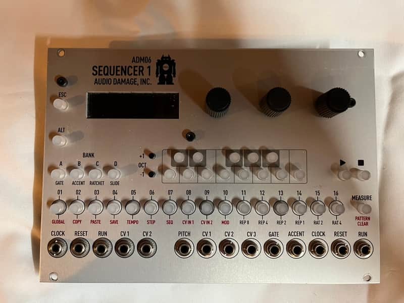 Audio Damage ADM06 Sequencer 1 2010s - Silver image 1