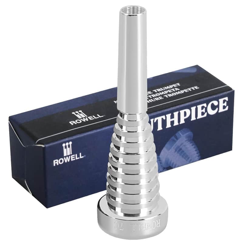 Trumpet Mouthpiece 7C Trumpet Mouthpiece Bass Trumpet Mouthpieces Silver Plated Trumpet Mouthpiece For Beginners And Professional Players Band Jazz Mouthpiece Trumpet Accessories
