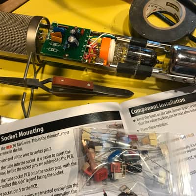 HEAVILY MODIFIED Avantone Cv-12 (akg c12vr rk-12 c-12 clone) image 20