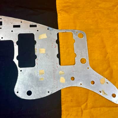 1960's Fender Jazzmaster Aluminum Pickguard Shielding Plate Vintage ~1964 1965 image 3