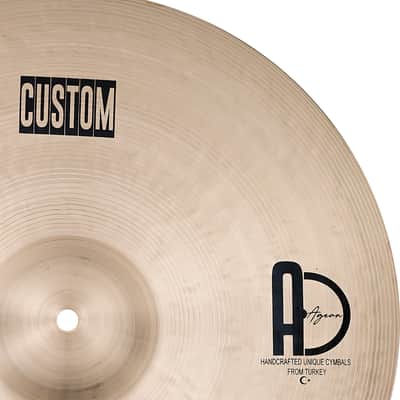 Agean Cymbals 19" Custom Medium Thin Crash image 4
