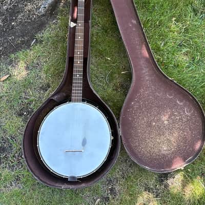 Vintage Kay 5 String 1960’s Banjo with Resonator/Case image 14