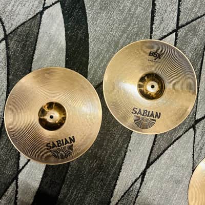 Sabian 14" B8X Medium Hi-Hat Cymbals (Pair) 2010 - 2017 - Brilliant image 1
