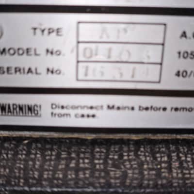 Hiwatt 100 ol103 81 - 82 image 1