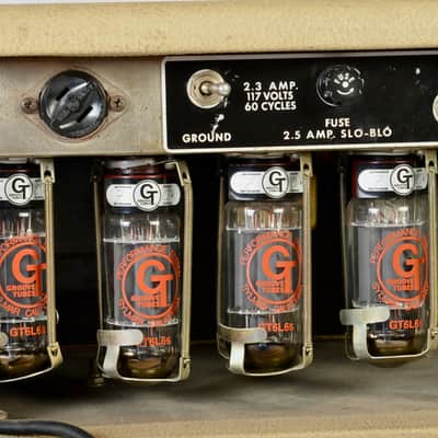 Vintage 1963 Fender Showman Head & Cab w/ Original JBL D130F – Serviced – Local Pickup image 13