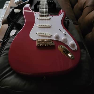 PRS SE Silver Sky John Mayer Signature - Dragon Fruit with Upgrades image 9