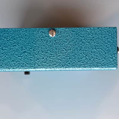 Pigeon FX Hornsby Skewes Treble Booster 2000's - teal, hammered finish image 6