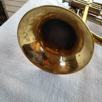 Couesnon Flugelhorn Lacquer with Used double case. image 5