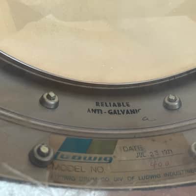 Ludwig Supraphonic LM400 5x14 1971 - Chrome image 8