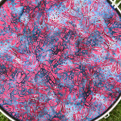16" single layer Drum Bunny cloth drum cover - dampener - partial mute - compare to Drum Tortillas - Quesadilla - Big Fat Snare image 1