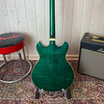 Ibanez AS93FM-TMG 2025 - Transparent Moss Green image 5