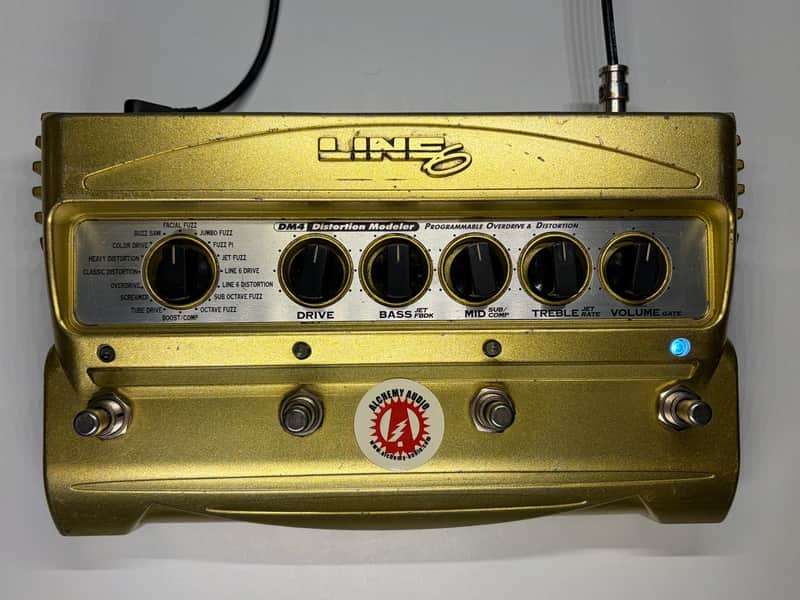 Line 6 DM4 Distortion Modeler Modded By Alchemy Audio w/ Power Supply. image 1
