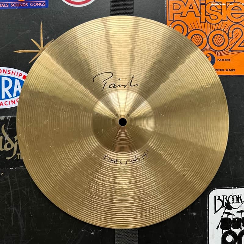 Paiste 14" Signature Fast Crash Cymbal 1989 - Present - Traditional image 1