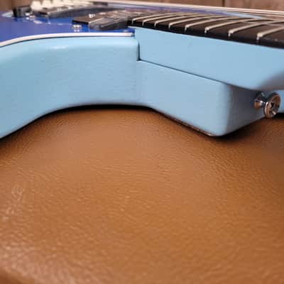 Ovation Breadwinner 1973 - Sky Blue Lyrachord Finish image 11