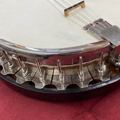 Vega Vegaphone Professional Tenor Banjo 1924 w/ Original Case image 11