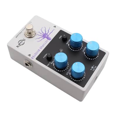 Fanmuzk Octopus Booster Bass Preamp Pedal 3Band EQ Bass Harmonic Rich Clean Tone image 2