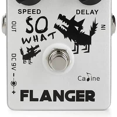 Caline CP-66 Classic Flanger Guitar Effects Pedal image 2