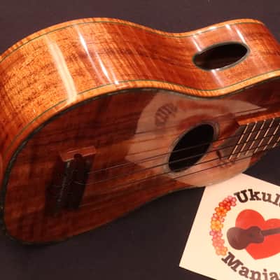Maui Music SKD Deluxe Curly Koa Soprano #5320  - Free World Shipping! image 13