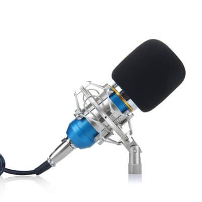 Excelvan BM-800 Condenser Microphone Sound Recording Dynamic + Mic Shock Mount, image 3