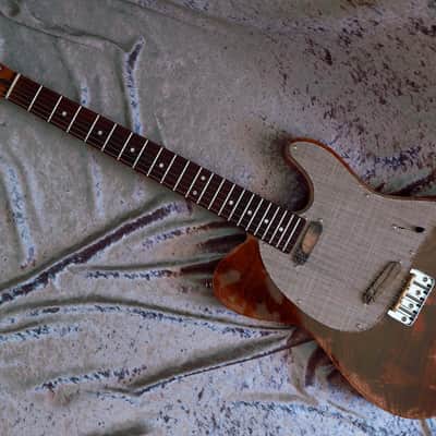 GB Liuteria Traditional Tele walnut and fabric image 2