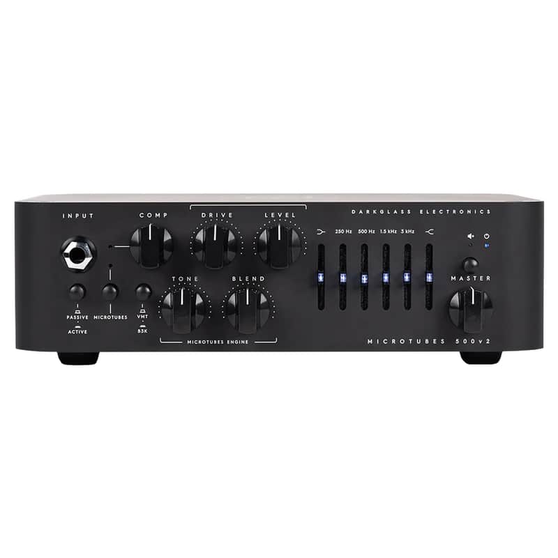 Darkglass Electronics Microtubes 500 V2 500-Watt Bass Amp Head - Black image 1