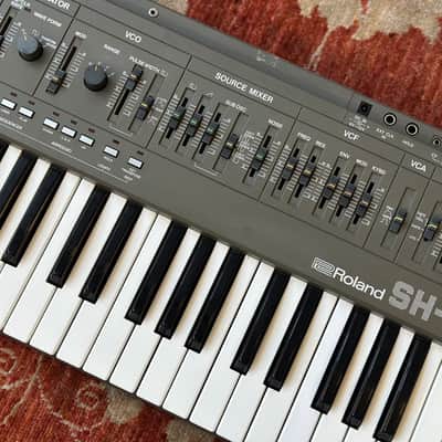 Roland SH-101 Monophonic Analog Synthesizer - Grey - Modded image 4