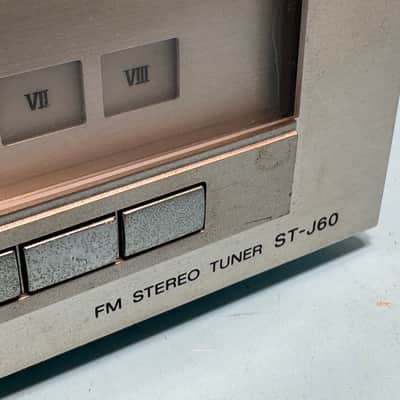 Sony ST-J60 Stereo FM Tuner Digital Vintage Tested Working!  Good Shape image 5