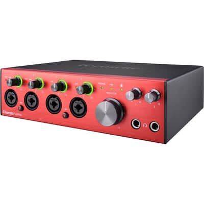 Focusrite Clarett+ 4Pre 18-In/8-Out Audio Interface image 1