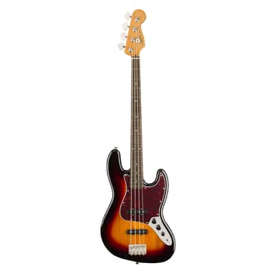 Squier Classic Vibe '60s Jazz Bass - 3-Color Sunburst w/ Laurel FB image 4