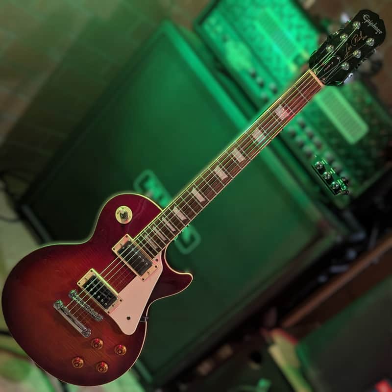 2003 – 2011 Epiphone Les Paul Standard Plus Top Heritage Cherr…