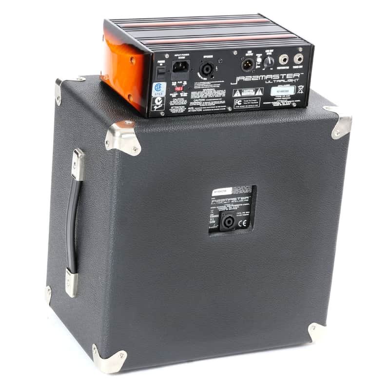 Fender Jazzmaster Ultralight 2-Channel 250-Watt 1x12" Guitar Amp Half Stack 2006 - 2011 image 2