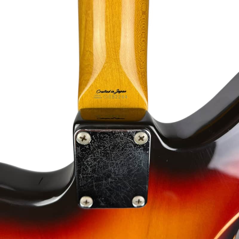 Fender Japan 66' Reissue Jaguar 1997-2000 - Sunburst | Reverb