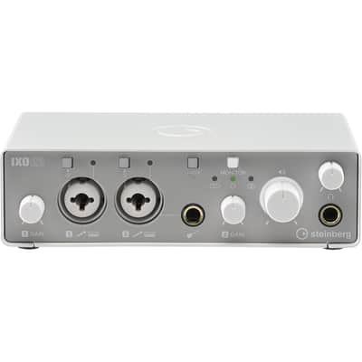 Steinberg IXO22 2 x 2 USB 2.0 Audio Interface with Two Mic Preamps - White image 2