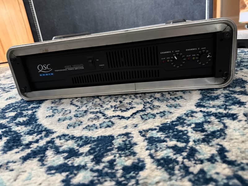 QSC RMX1850HD Professional Power Amplifier 2000s - Black image 1