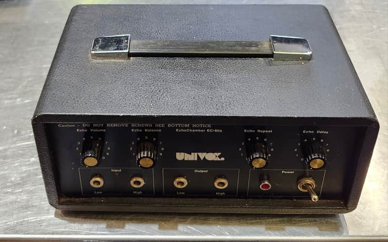 Univox EchoChamber EC-80A Tape Echo | Reverb Canada