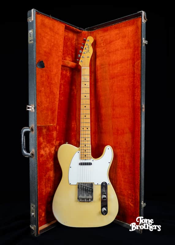 All Original! 1966 Fender Telecaster Blonde (Maple Cap + Transition Logo!) image 1
